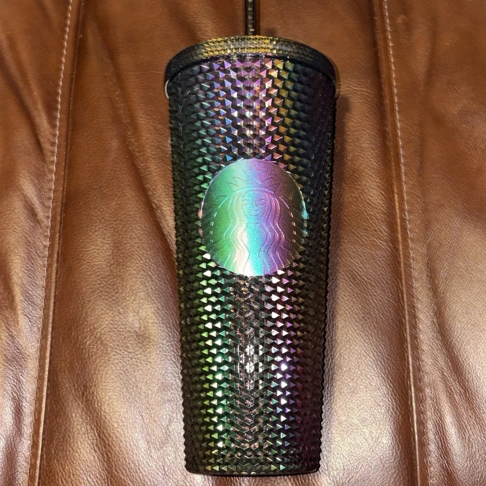 ✨🆕✨Starbucks Halloween 2023 Oil Slick Rainbow Iridescent Venti Tumbler